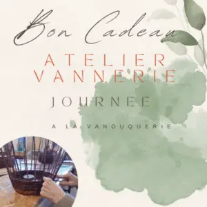 Bon Cadeau - 1 journée de vannerie