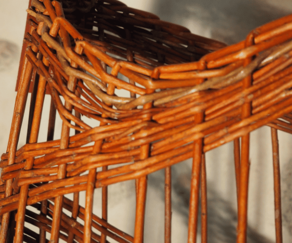 Panier en osier Vague, 25x35x22cm – Image 4