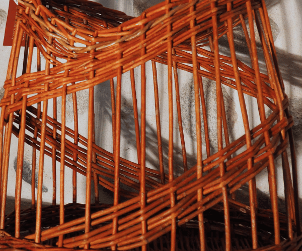 Panier en osier Vague, 25x35x22cm – Image 5